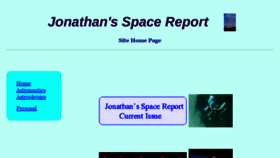 What Planet4589.org website looked like in 2021 (3 years ago)