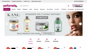 What Perfumeria.pl website looked like in 2021 (3 years ago)