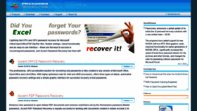 What Passwordrecoverytools.com website looked like in 2021 (3 years ago)