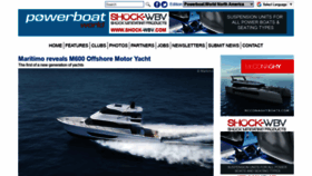 What Powerboat-world.com website looked like in 2021 (3 years ago)