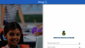 What Panambi.educarweb.net.br website looked like in 2021 (3 years ago)