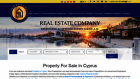What Propertylink-cyprus.com website looked like in 2021 (3 years ago)