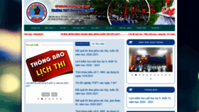 What Phanngochien.edu.vn website looked like in 2021 (3 years ago)