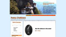 What Poetry-chaikhana.com website looked like in 2021 (3 years ago)