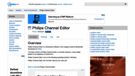What Philips-channel-editor.updatestar.com website looked like in 2021 (3 years ago)