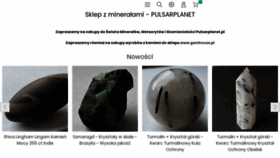 What Pulsarplanet.pl website looked like in 2021 (3 years ago)