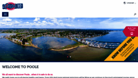 What Pooletourism.com website looked like in 2021 (3 years ago)