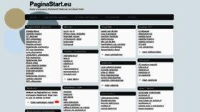 What Paginastart.eu website looked like in 2021 (4 years ago)
