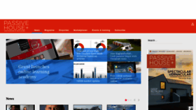 What Passivehouseplus.ie website looked like in 2021 (3 years ago)