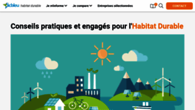What Picbleu.fr website looked like in 2021 (3 years ago)