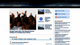 What Packetstormsecurity.org website looked like in 2021 (4 years ago)