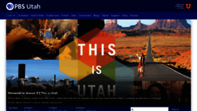 What Pbsutah.org website looked like in 2021 (3 years ago)