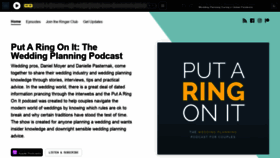 What Putaringonitpodcast.com website looked like in 2021 (3 years ago)