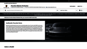 What Porscheatlantaperimeterparts.com website looked like in 2021 (3 years ago)