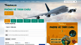 What Phongvetranchau.com website looked like in 2021 (3 years ago)