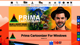 What Primacartoonizer.com website looked like in 2021 (3 years ago)