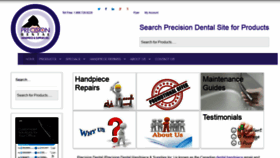 What Precisiondental.ca website looked like in 2021 (3 years ago)