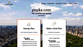What Popka.com website looked like in 2021 (3 years ago)