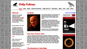 What Philip-pullman.com website looked like in 2021 (3 years ago)