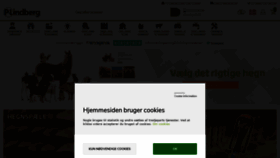 What P-lindberg.dk website looked like in 2021 (3 years ago)
