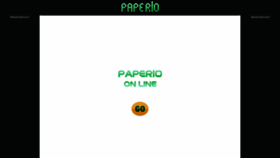 What Paperonline.io website looked like in 2021 (2 years ago)