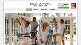 What Pattydowninginteriors.com website looked like in 2021 (3 years ago)