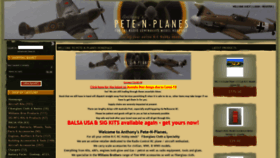 What Petenplanes.com.au website looked like in 2021 (3 years ago)