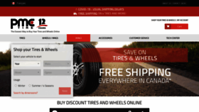 What Pmctire.com website looked like in 2021 (3 years ago)