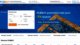 What Pcbbuy.com website looked like in 2021 (3 years ago)