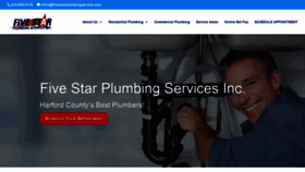 What Plumber-baltimore.com website looked like in 2021 (3 years ago)