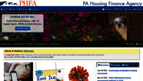What Phfa.org website looked like in 2021 (3 years ago)