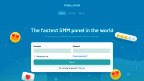 What Panelgram.net website looked like in 2021 (2 years ago)
