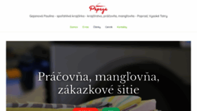 What Pracovna-manglovna.eu website looked like in 2021 (3 years ago)