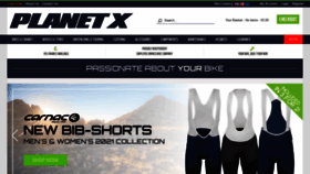 What Planet-x-bikes.co.uk website looked like in 2021 (3 years ago)