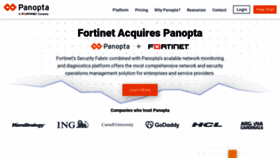 What Panopta.com website looked like in 2021 (3 years ago)