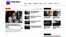 What Postingstation.com website looked like in 2021 (3 years ago)