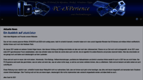 What Pc-experience.de website looked like in 2021 (3 years ago)