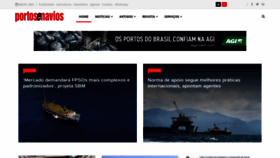 What Portosenavios.com.br website looked like in 2021 (3 years ago)