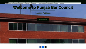 What Pbbarcouncil.com website looked like in 2021 (3 years ago)