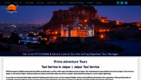 What Primeadventuretours.com website looked like in 2021 (3 years ago)