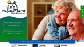 What Pflegeteam-garrel.de website looked like in 2021 (3 years ago)