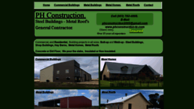 What Phconstruction-tx.com website looked like in 2021 (3 years ago)