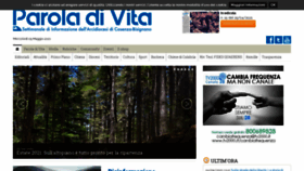 What Paroladivita.org website looked like in 2021 (3 years ago)