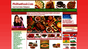 What Philfastfood.com website looked like in 2021 (2 years ago)