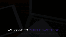 What Purplesweetbox.com website looked like in 2021 (2 years ago)
