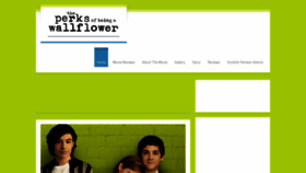 What Perks-of-being-a-wallflower.com website looked like in 2021 (2 years ago)