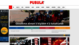 What Pusulagazetesi.com.tr website looked like in 2021 (3 years ago)