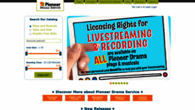 What Pioneerdrama.com website looked like in 2021 (4 years ago)