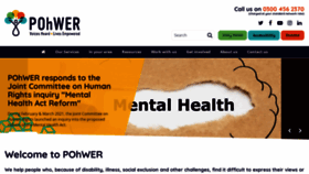 What Pohwer.net website looked like in 2021 (3 years ago)