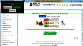 What Picanpesca.com website looked like in 2021 (3 years ago)